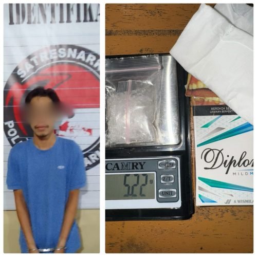 Kurir Narkotika Ditangkap Saat Menyerahkan Barang ke Polisi Menyamar 1 IMG 20240413 WA0003 e1712939741889