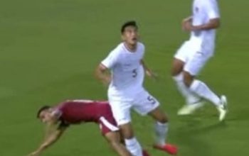 Bermain Sembilan Orang, Indonesia Ditaklukan Qatar 0-2 di Piala Asia U-23