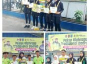 Inorga Lari Balok Banjarmasin Sabet 4 Emas dan 1 Perunggu di Potradda Kalsel di Kandangan