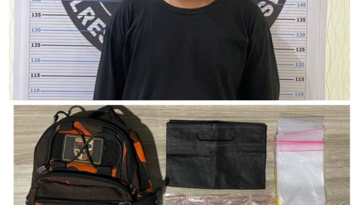 Sabu Giring Dani ke Rutan Polresta Banjarmasin