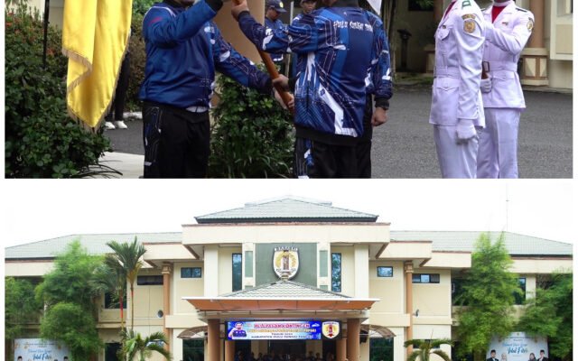 Bupati HST Aulia Lepas 125 Atlet Ikuti Popda se-Kalsel di Kandangan