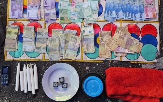 Lima Penjudi Dadu di Tabalong Diamankan Petugas