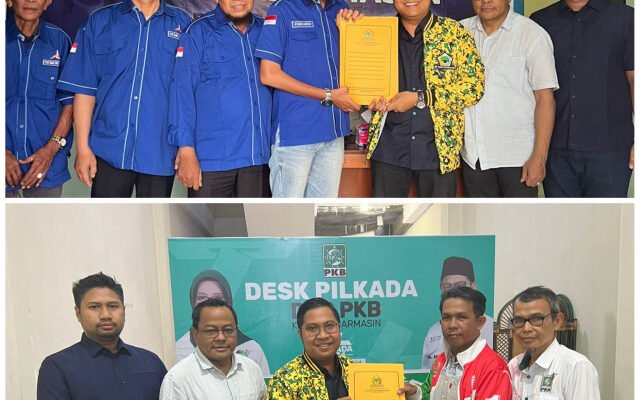 Mantap Maju Pilkada Wali Kota Banjarmasin 2024, Yuni Sulaiman Mendaftar ke PKB dan Demokrat