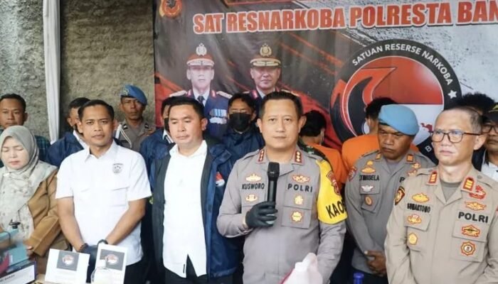 Jaringan Rumah Industri Narkoba Jenis Sintetis Diungkap Polisi