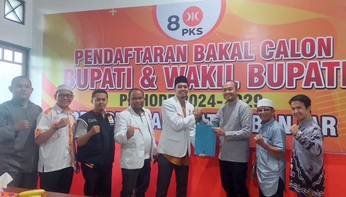 Mantap Ikut Pilkada 2024, Kader Muda PAN Rudini Daftar Bacawabup Banjar ke PKS