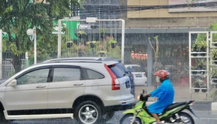 Ini Wilayah di Daerah Kalsel Diprakirakan Terjadi Hujan Disertai Petir