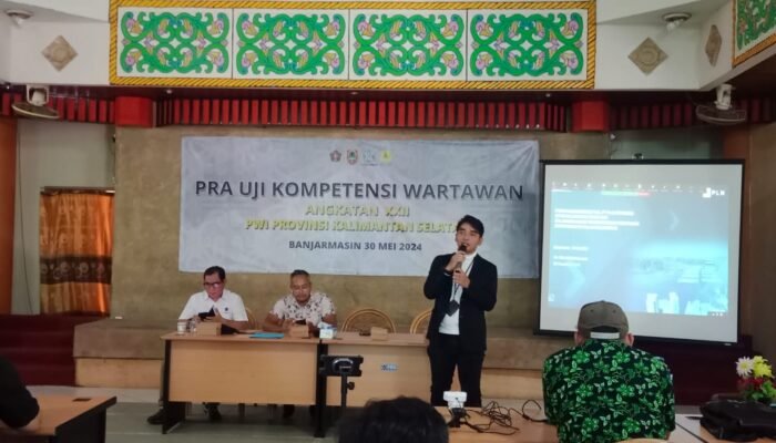 Tahun Kedua Kolaborasi PWI Kalsel dan PT PLN UIP3B Gelar Uji Kompetensi Wartawan