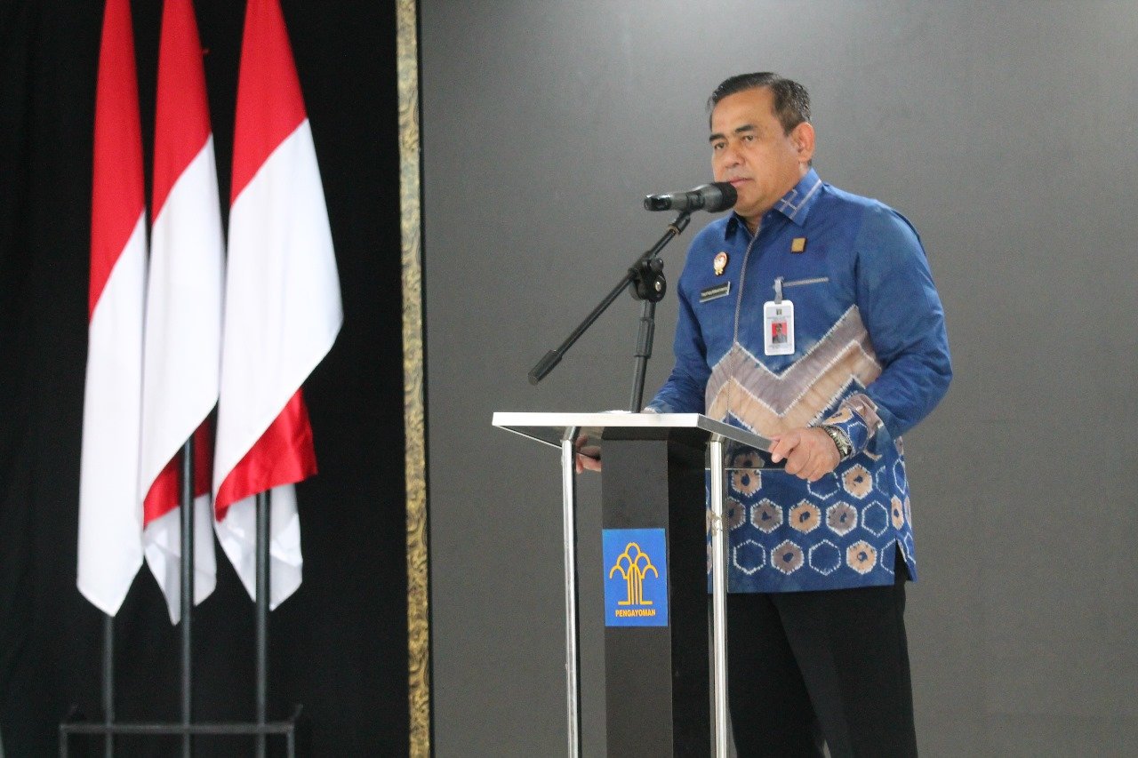 Kemenkumham Kalsel Gelar Sosialisasi Hasil Survei Penilaian Integritas Tahun 2024 1 1000410025