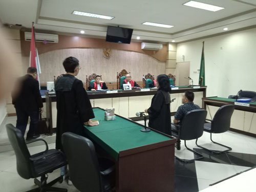 5 Terdakwa Arbain Kembalikan Uang Negara 2klm