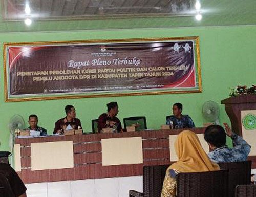 KPU Tapin Tetapkan Caleg Terpilih 1 Hal 2 Rantau 4 klm 1