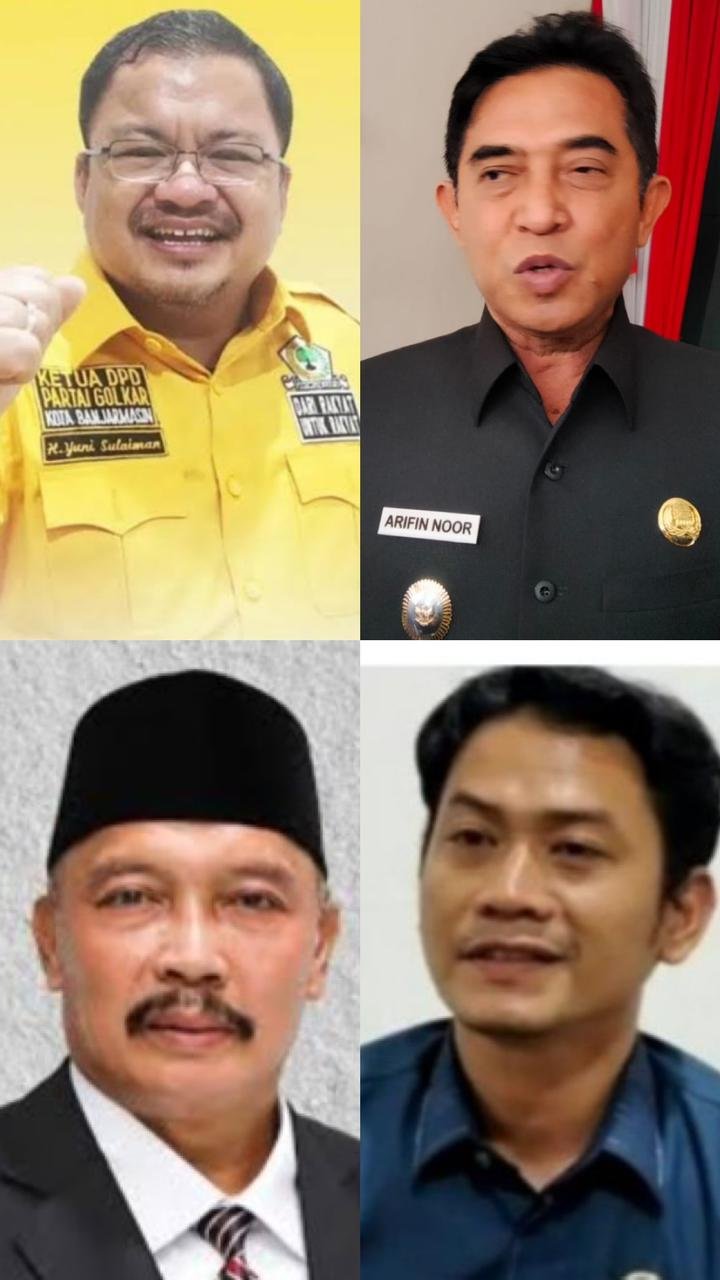 H Iyun,Mukhyar, Arifin Noor, HM Yamin Lamar Demokrat. 1 Hal 9 3 Klm Lamar demokrat