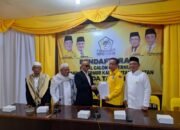 Diantar Puluhan Ulama, Zairullah Azhar Melamar ke Partai Golkar, Demokrat dan Gerindra Maju Gubernur Kalsel