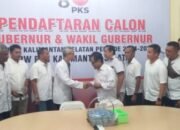 Hasnuryadi Sulaiman Daftar ke PKS Kalsel untuk Maju Pilkada 2024