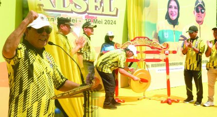 Gelorakan Prestasi Pelajar ke Tingkat Nasional Paman Birin Resmi Buka POPDA Kalsel 1 ab