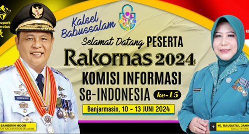 1 35 klm Kontrak Pemprov 9 Paman Birin sambut peserta Rakornas