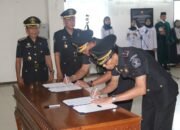 Kakanwil Kemenkumham Kalsel Lantik dan Ambil Sumpah 12 Pejabat Manajerial dan Nonmanajerial