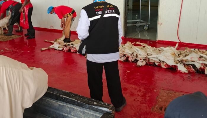 Jamaah Kloter BDJ-18 Embarkasi Banjarmasin Sudah Bayar Dam Nusuq