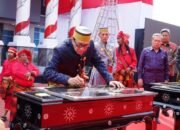 Kakanwil Kemenkumham Kalsel Hadiri Peresmian Gedung Baru Kemenkumham Sulsel dan Pemberian Gelar Adat Kerajaan Gowa kepada Menkumham RI Yasonna