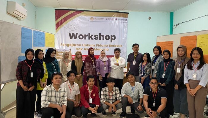 ASPERHUPIKI Gelar Workshop Pengajaran Hukum Pidana Berbasis HAM