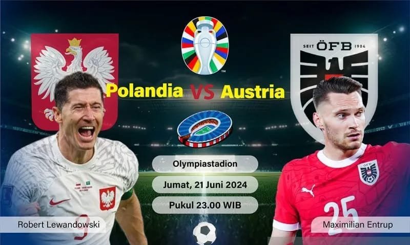 Pertarungan Dua Tim Terluka Antara Polandia Melawan Austria di Piala Eropa 2024 1 1000440302