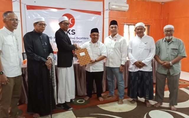 Putera Mantan Bupati Safi’i Lamar PKS Jadi Cawabup HSS