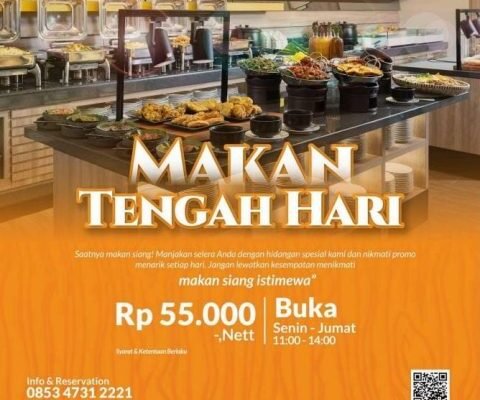 Makan Siang Sepuasnya di Harper Hotel Banjarmasin