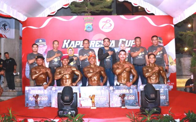 78 Peserta dari Kalsel, Kaltim dan Jatim Ikuti Body Contest Championship 2024 Digelar Polresta Banjarmasin