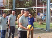 Turnamen Volly Ball Sambut Hari Bhayangkara Ke 78 Polres Kotabaru