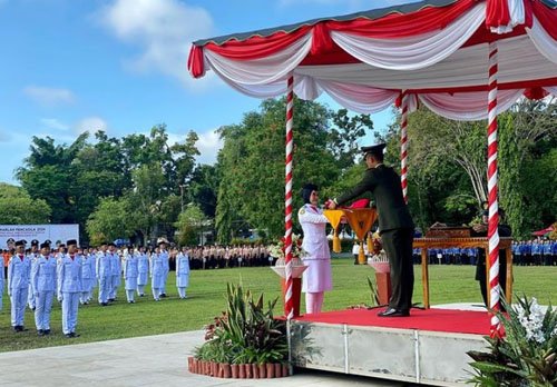 HST Gelar Upacara Peringatan Harlah Pancasila Tahun 2024 1 Hal 2 Barabai 4 klm