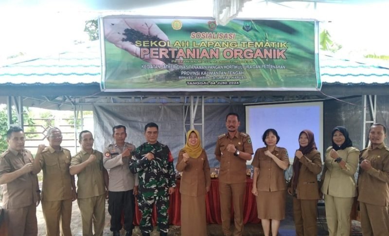 Dinas TPHP Kalteng Sosialisasi Sekolah Lapang Tematik Pertanian 1 IMG 20240605 WA0035 e1717593066270