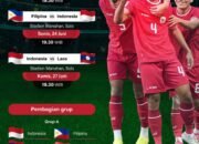 Jadwal Timnas U-16 Indonesia pada Piala AFF 29 Jadwal Timnas U-16 Indonesia pada Piala AFF