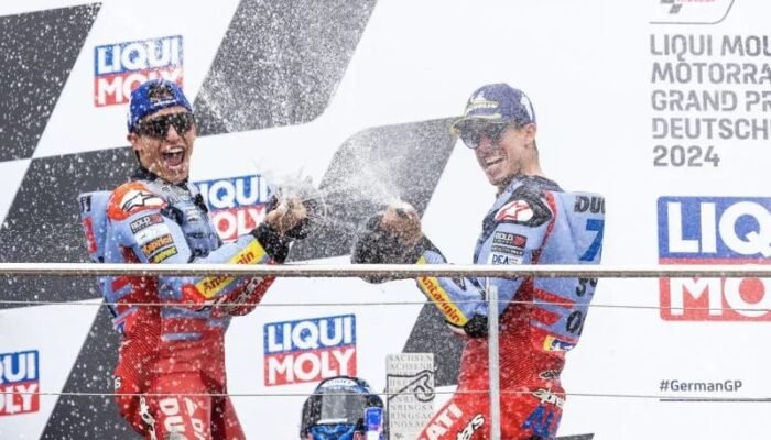 Marquez Bersaudara Satu Podium MotoGP Sachsenring Jerman
