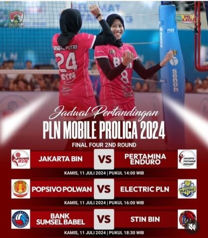 Aroma Balas Dendam Jakarta BIN, Popsivo Polwan dan STIN BIN di Final Four Proliga 1 1000468835 e1720663590627
