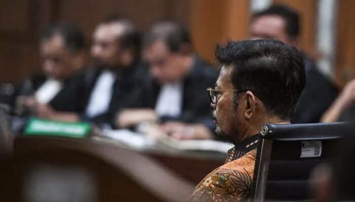Mantan Menteri Pertanian, SYL Divonis 10 Tahun Penjara