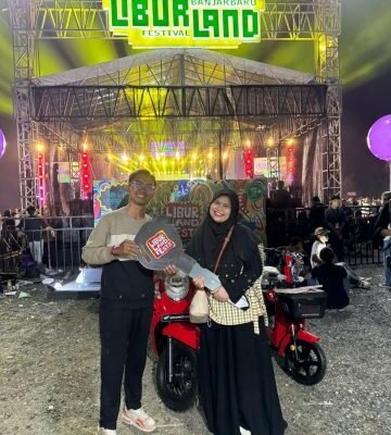 Trio Motor Dukung Liburland Festival 2024 dengan Honda Premium Matic Day