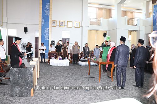 Isnaini Imroatus Solichah SH Resmi Menjabat Wakil Ketua PN Rantau 1 5 Wakil Ketua PN Tapin 3klm