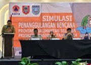 Simulasi Penanggulangan Bencana di Kabupaten Banjar