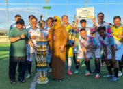 Disdik Juara Turnamen Mini Soccer Perangkat Daerah