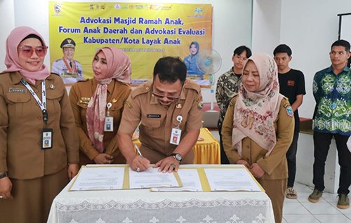 Pengukuhan Forum Anak Desa dan Penguatan Gugus Tugas KLA 1 Hal 16 KBaru 3 klm