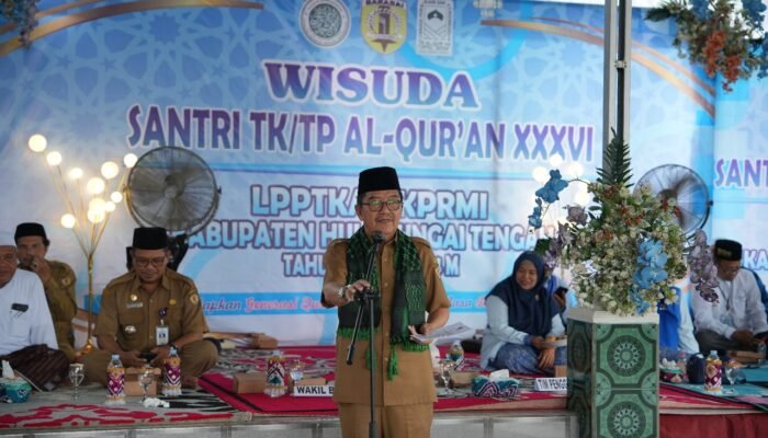 Wakil Bupati HST Mewisuda 446 Santri TK-TP Al Quran XXXVI 3 IMG 20240703 WA0010