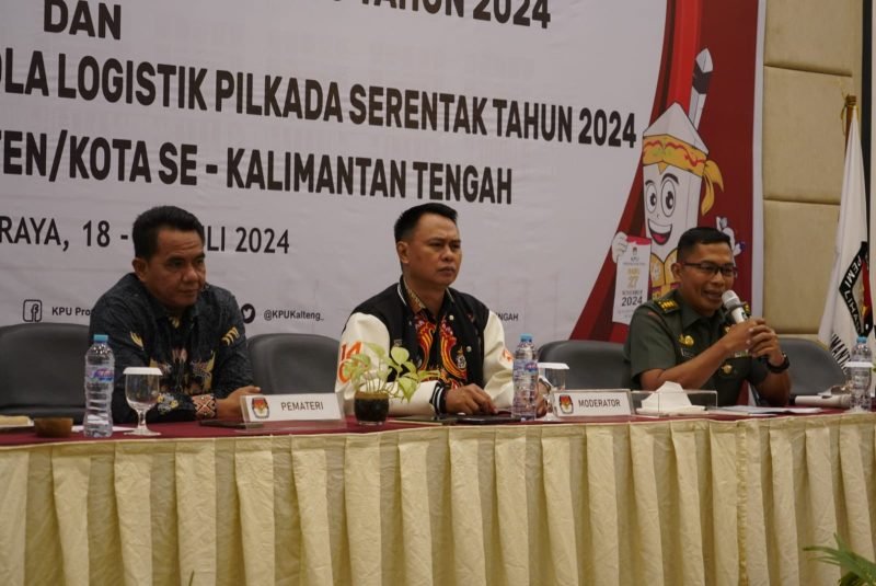 Dan Rem 102/Pjg Beri Paparan Rakor Evaluasi Tata Kelola Logistik Pemilukada 2024 1 IMG 20240718 WA0046 e1721304135144