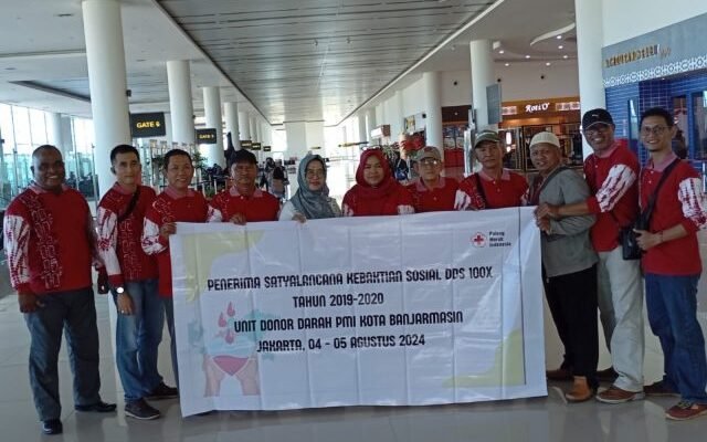 Delapan Pendonor Darah Asal Kalsel Terima Penghargaan Presiden