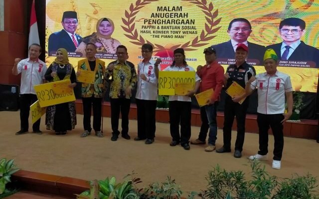PAPPRI Kalsel Beri Anugrah Penghargaan untuk 10 Seniman Musik Banua