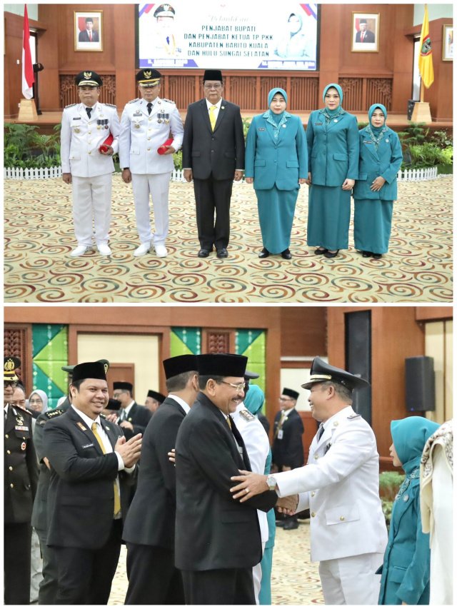 Hadiri Pelantikan Pj Bupati Batola dan HSS, Ketua DPRD Minta Inovasi untuk Daerah 1 1000517857