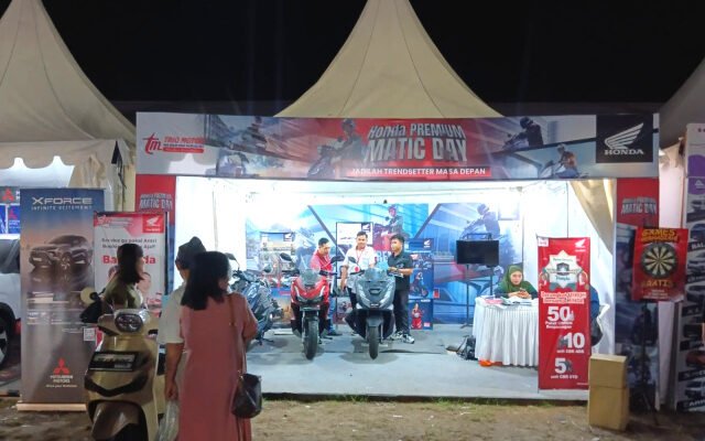 Trio Motor Hadirkan Honda Premium Matic Day di GOR Serbaguna Palangka Raya