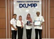 Pemkab Banjar Raih Penghargaan Kinerja Terbaik SP2KP