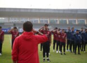 Kadek Arel Pimpin Timnas U-20 Gelar Upacara HUT ke-79 RI