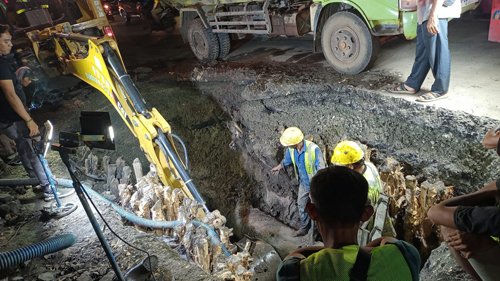 Perbaikan Kebocoran PAM Bandarmasih 1 Hal 10 3 Klm Pipa PT AM