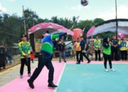 Turnamen Bola Voli Ssmbut HUT RI Ke 79 di Kotabaru