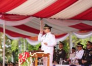 Bupati HST Sebagai Inspektur Upacara